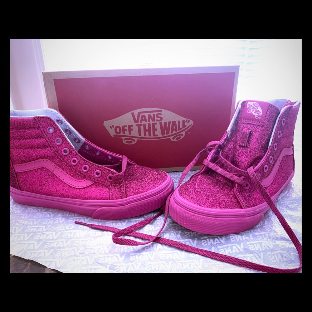 Vans SK8-HI Zip Magenta Shimmer